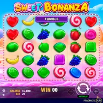 Robocat - Sweet Bonanza Slot - Multiplikatorji